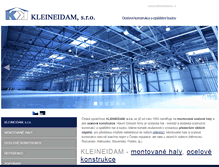 Tablet Screenshot of kleineidam.cz